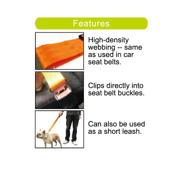 PET Dog Seat Belt